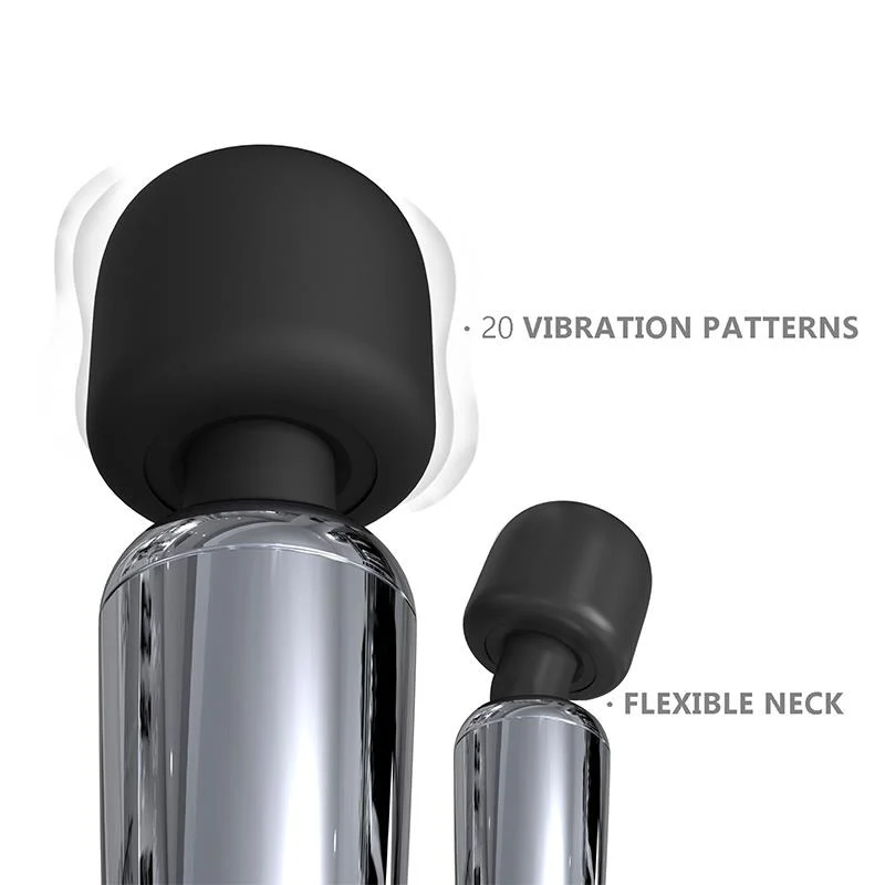 Action Silvery Wand Massager - Image 5