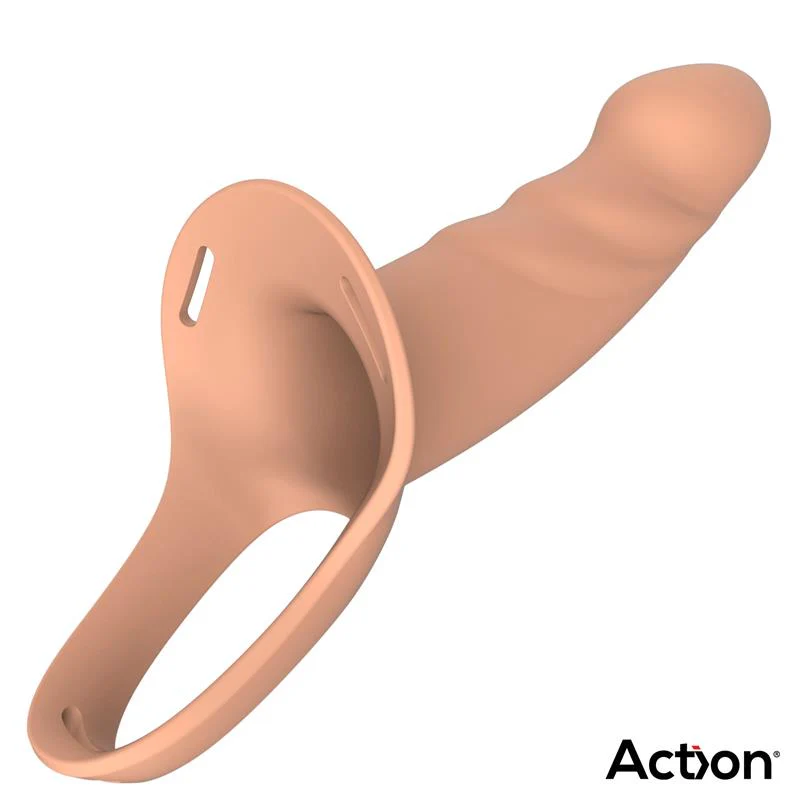 Action Strap-On Hollow Dildo L - Image 5