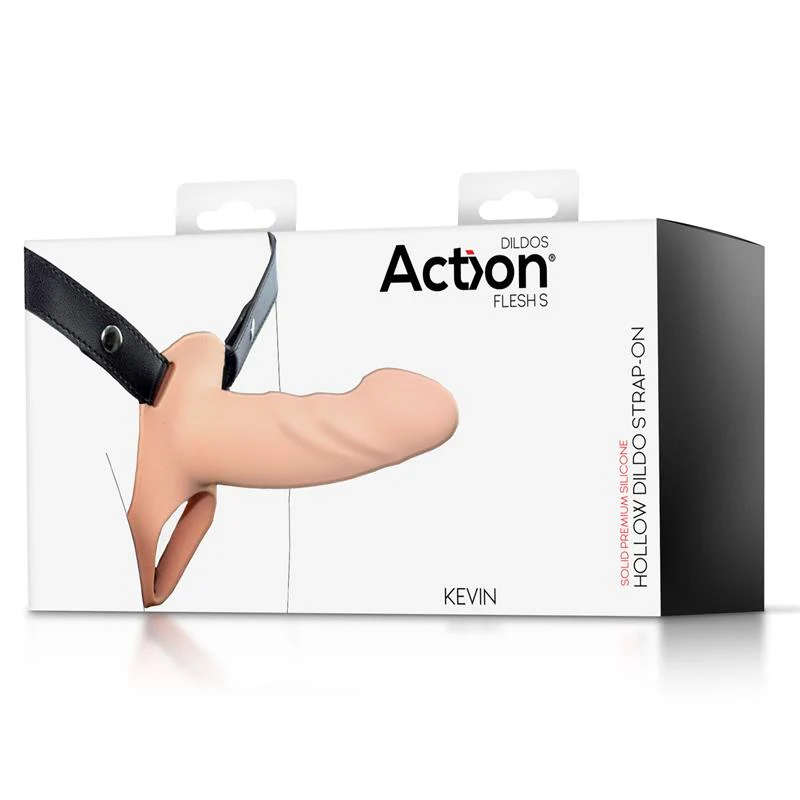 Action Strap-On med Hollow Dildo - Image 6