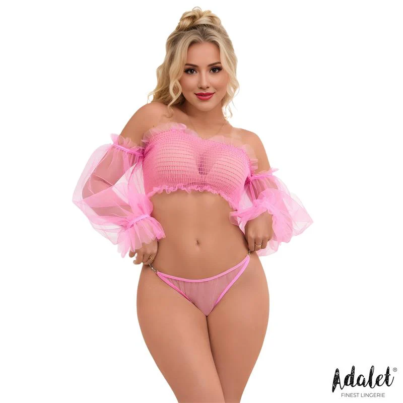 Adalet Melanie BH Set Rosa