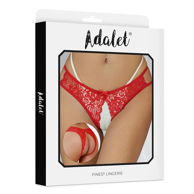 Adalet Open Panty Red - Image 4