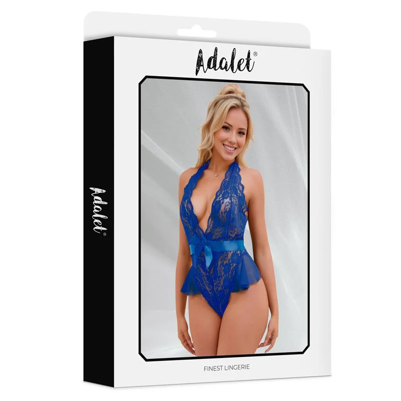 Adalet Violet Halter Teddy Blå - Image 4