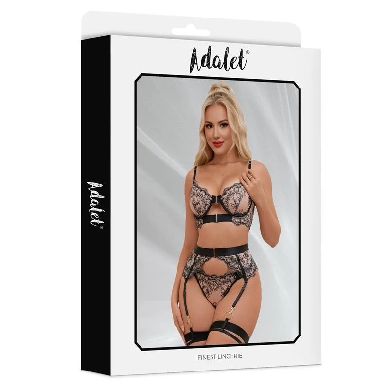 Adalet Ximena 4 Delar Set med Strumpeband - Image 4