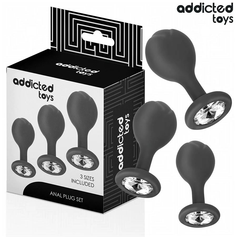 Addicted Toys Analpluggar 3-pack