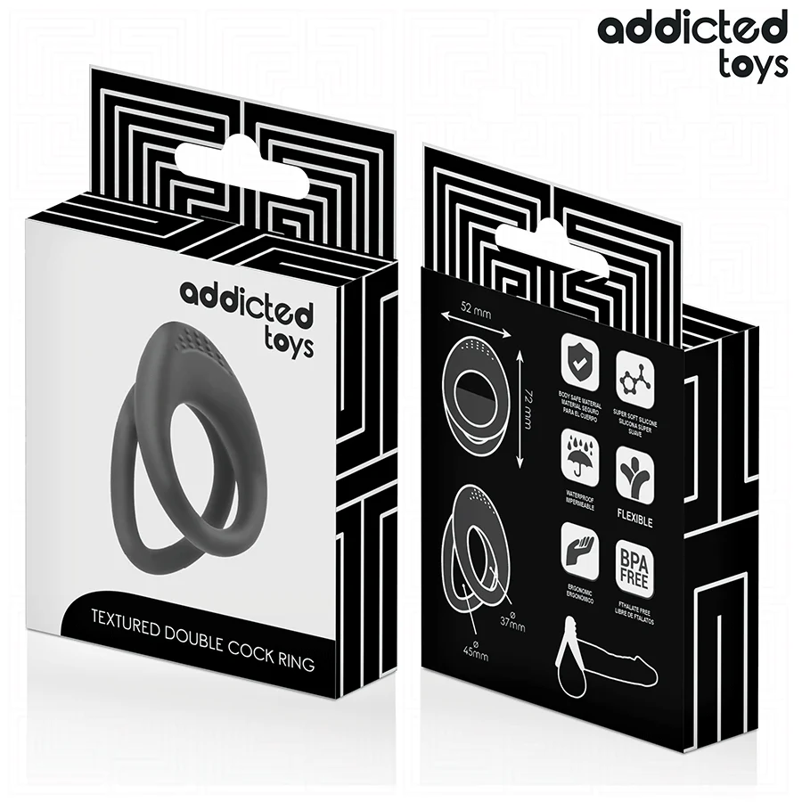 Addicted Toys Dubbel Cockring - Image 6