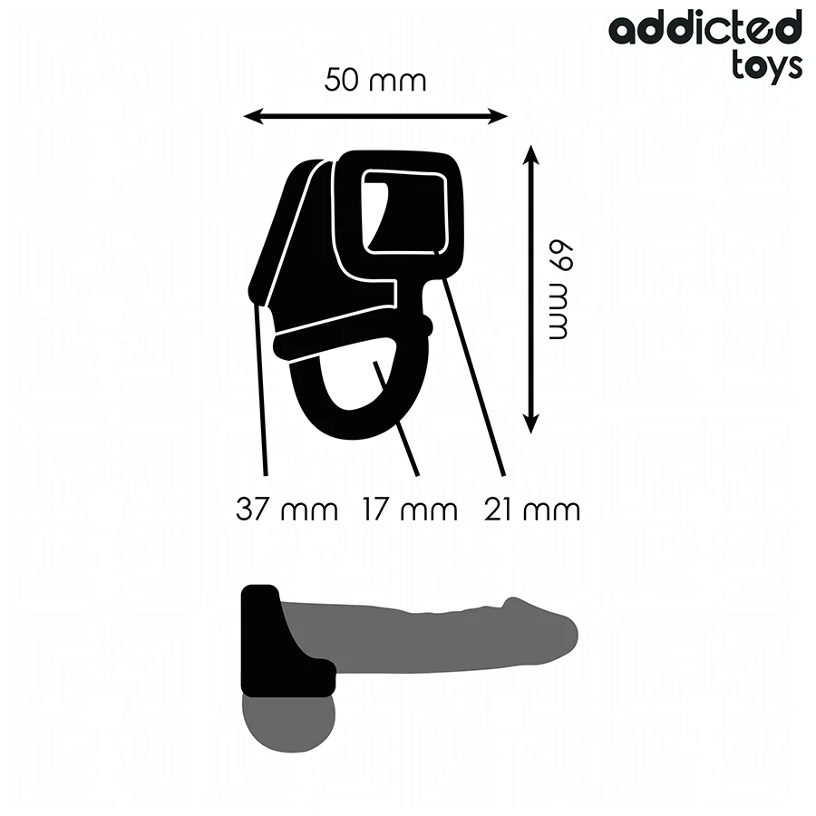 Addicted Toys Penis Cage Ring - Image 6