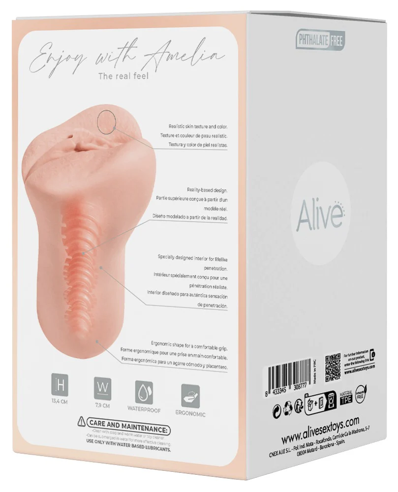 Amelia S Realistic Lösvagina - Image 7