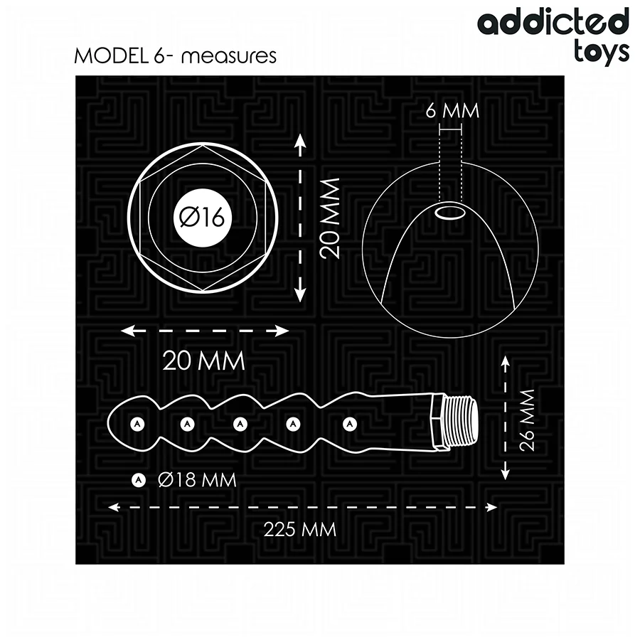 Analdusch med Adapter 22 cm - Image 5