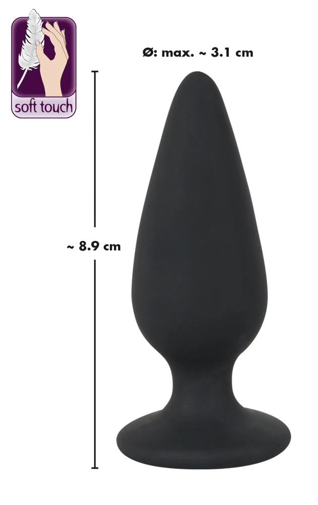 Analplugg medium silikon - Image 3