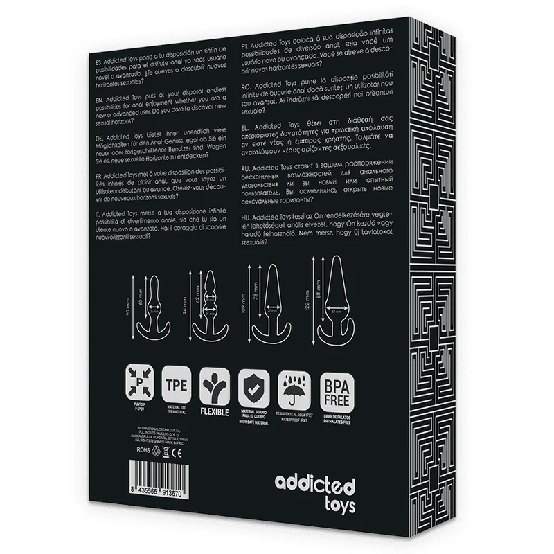 Analträning Ankar Buttplug 4-pack - Image 13