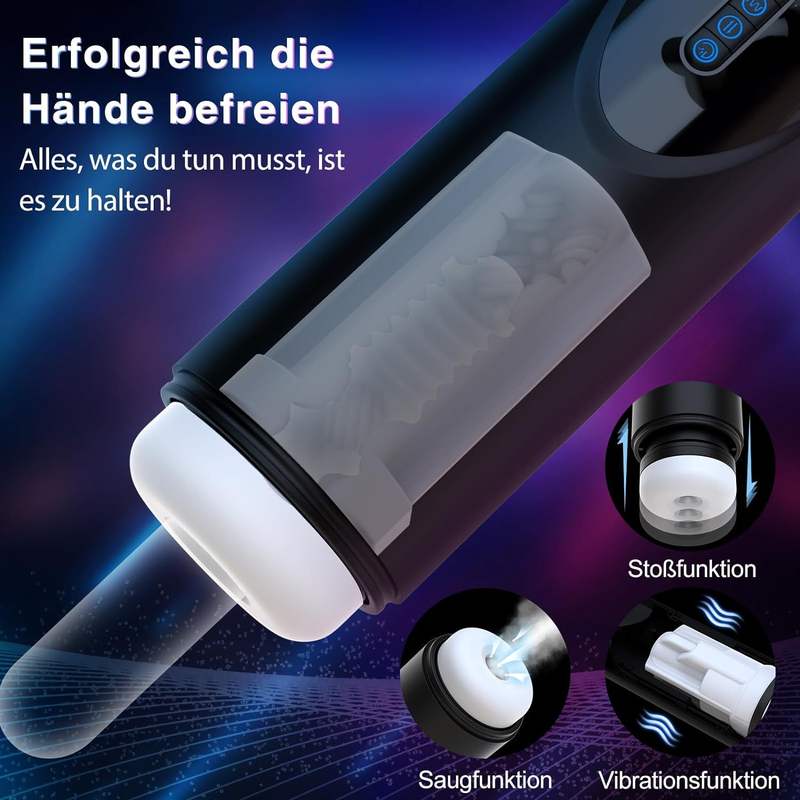 Automatisk Masturbator med Sugfunktion - Image 4