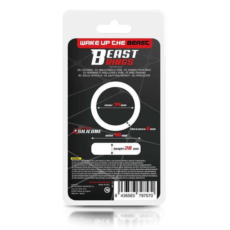 Beast Rings Cockring 3,4 cm - Image 3