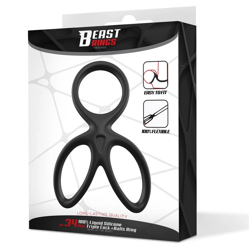 Beast Rings Triple Penisring - Image 11