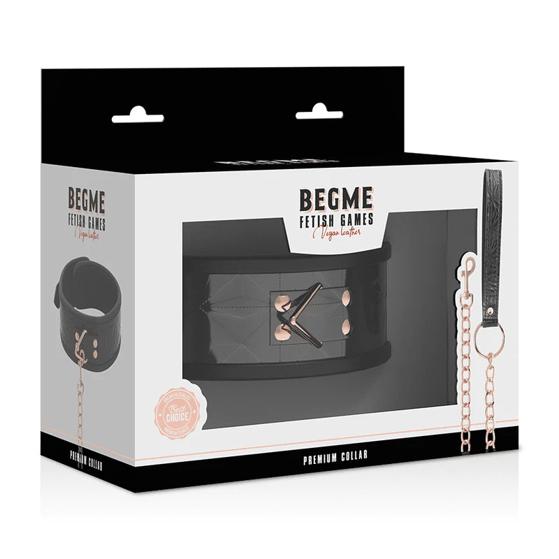BegMe Halsband Med Koppel - Image 7