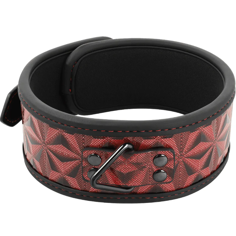 BegMe Röd Halsband Med Koppel - Image 3