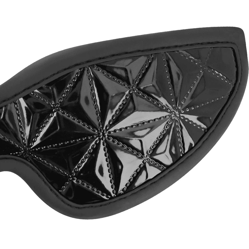 BegMe Svart Fetish Ögonmask - Image 3
