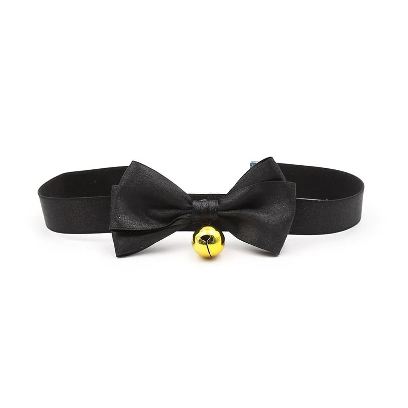 Black Bow BDSM Collar - Image 7
