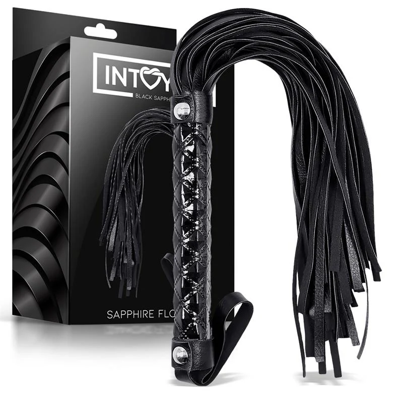 Black Sapphire Vegan Flogger