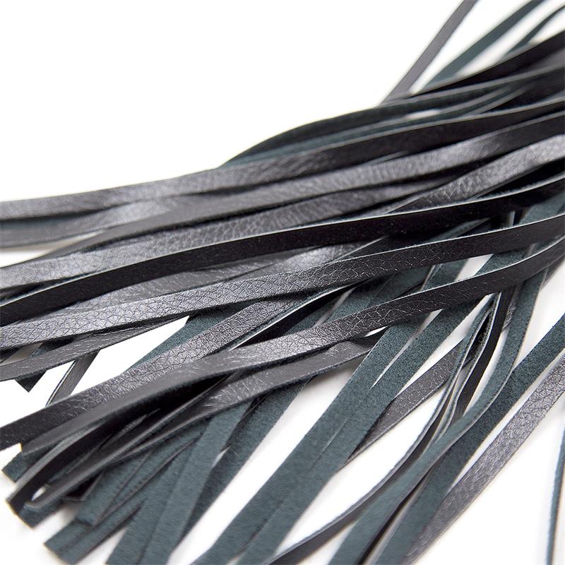 Black Sapphire Vegan Flogger - Image 4