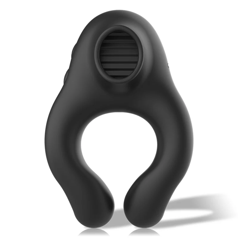 Black&Silver Licking Penisring - Image 3