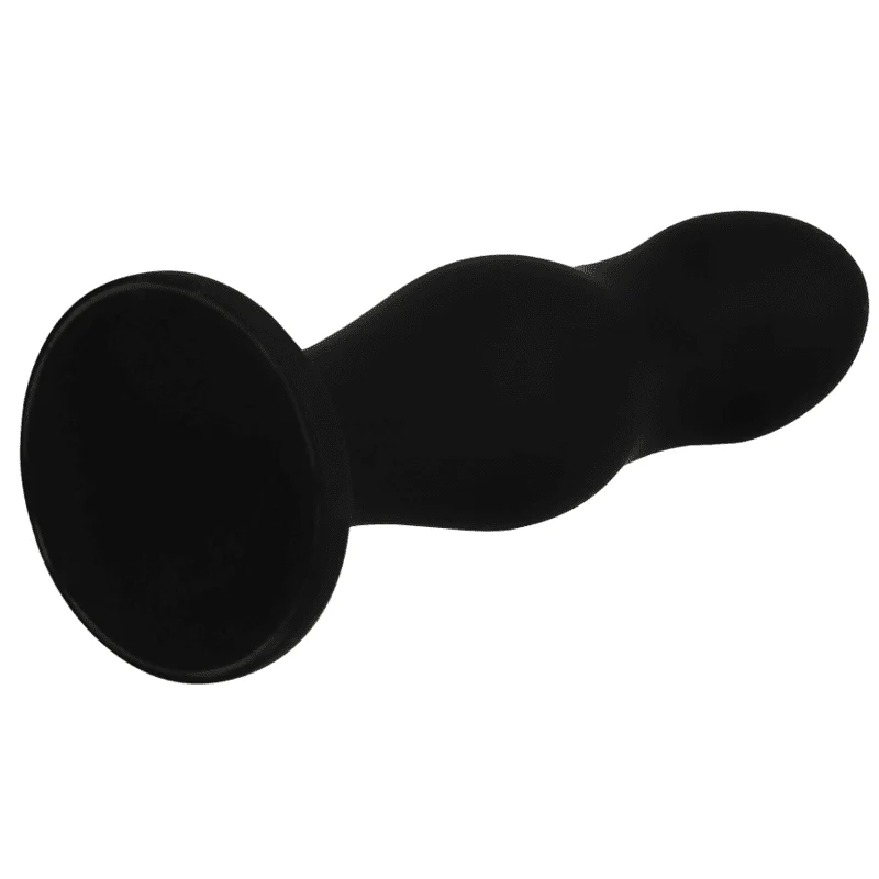 Black&Silver Silikon Buttplug - Image 2