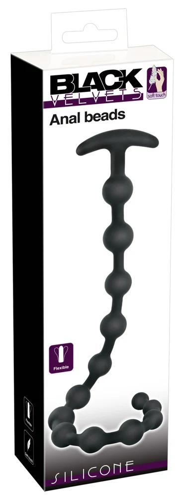 Black Velvets Långa Analkulor - Image 8