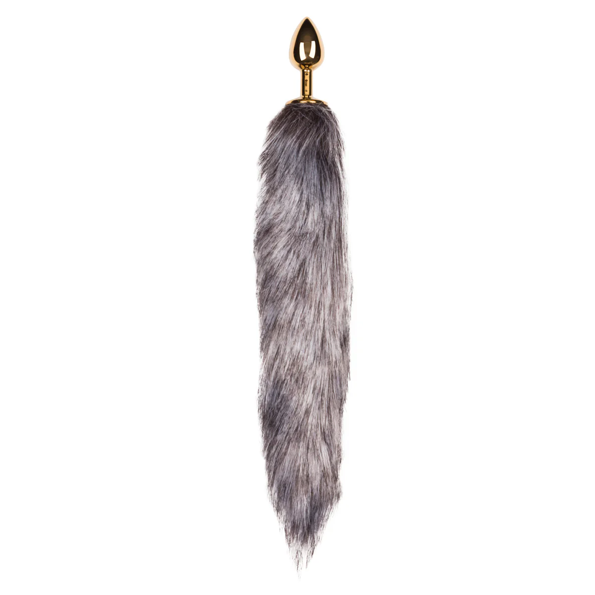 Buttplugg med svans guld (small) - Image 4