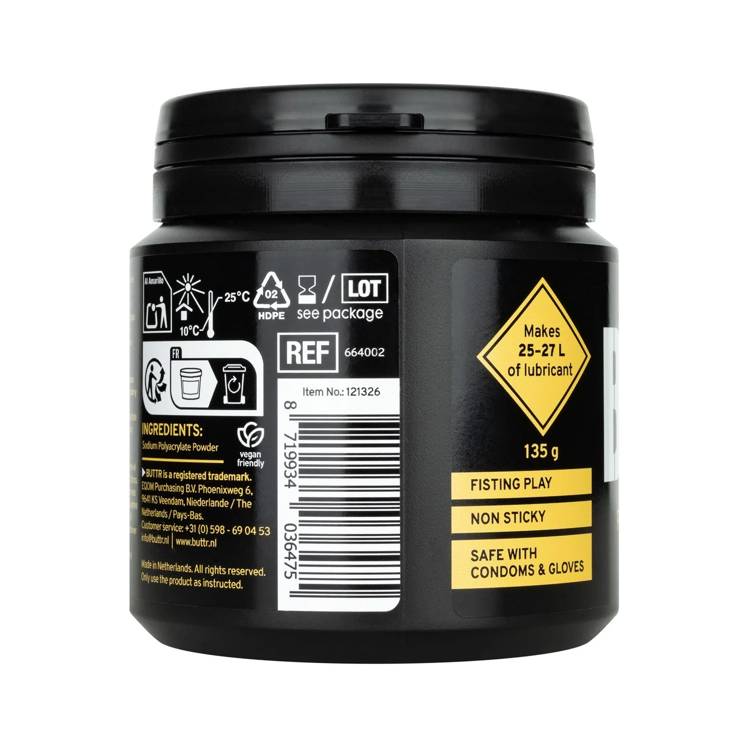 BUTTR Pulverglidmedel 135g - Image 6