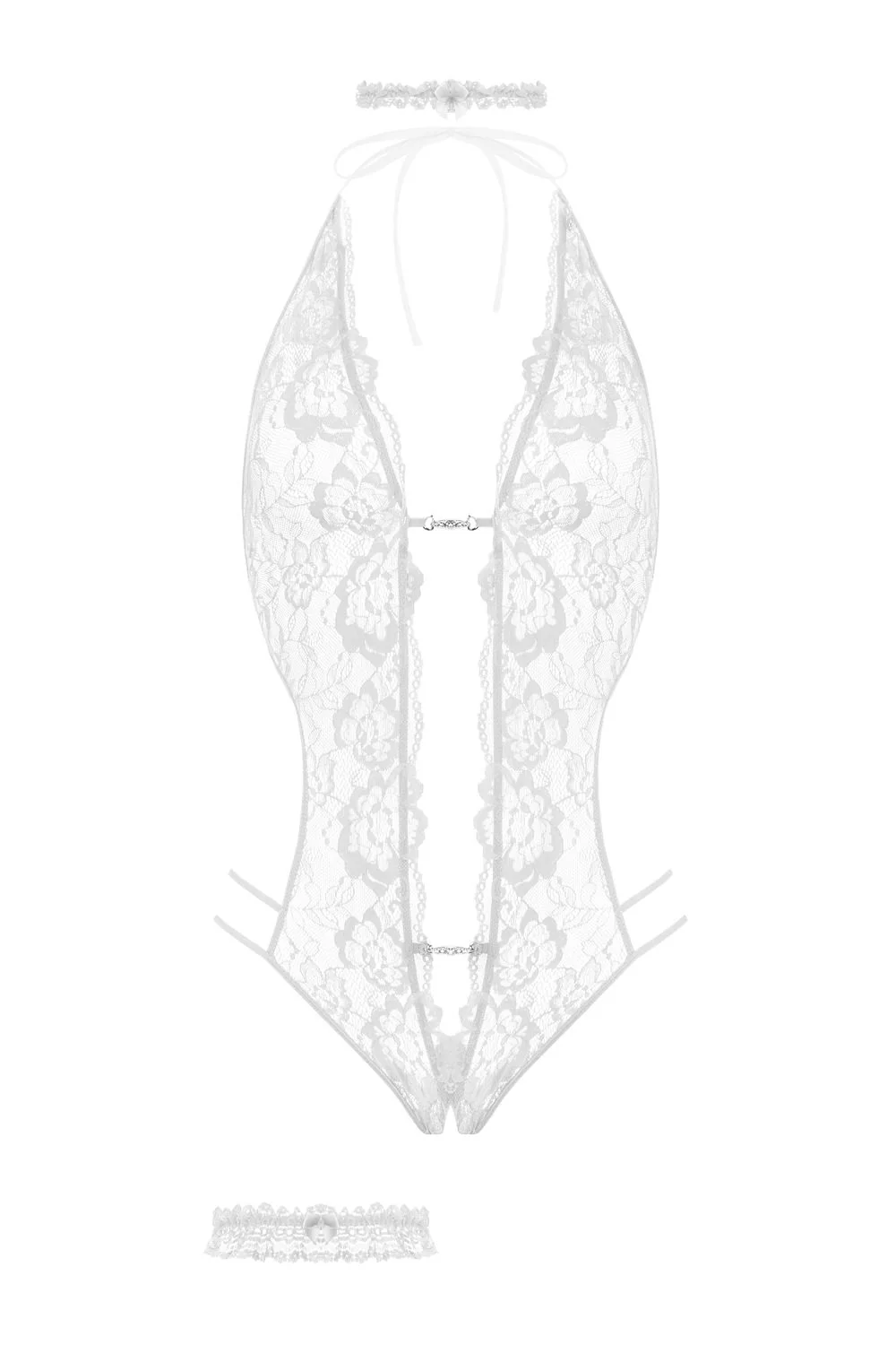 Christine Body Renee Spetsbody Vit - Image 4