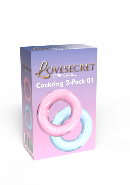 Cockring Duo Pink/Blue - Image 4
