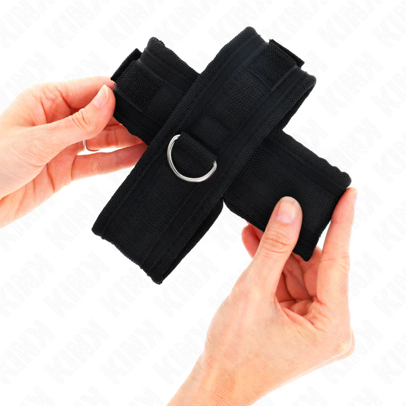 Cross Cuffs Svarta 34 cm - Image 3