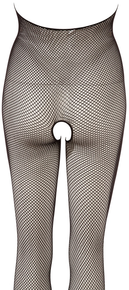 Crotchless Catsuit Svart - Image 4