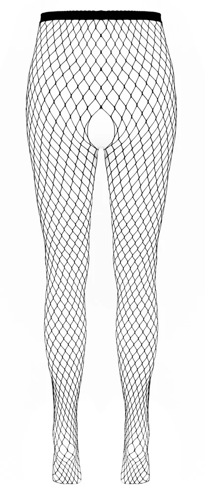 Crotchless Nätstrumpbyxor - Image 3