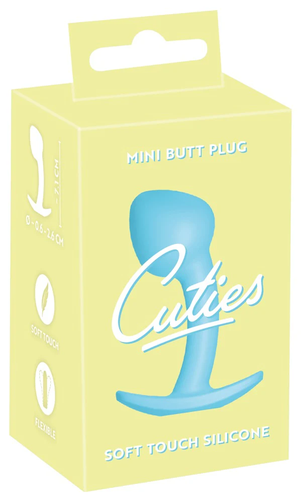 Cuties Mini Buttplug Blå - Image 9