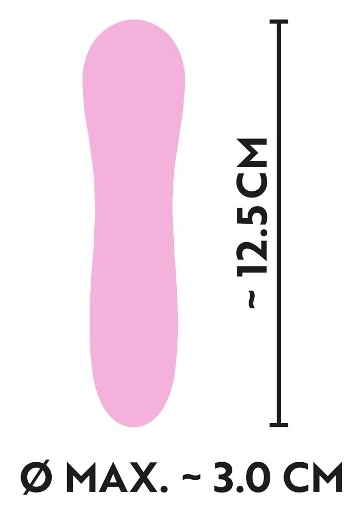 Cuties Mini Vibrator Rosa - Image 5