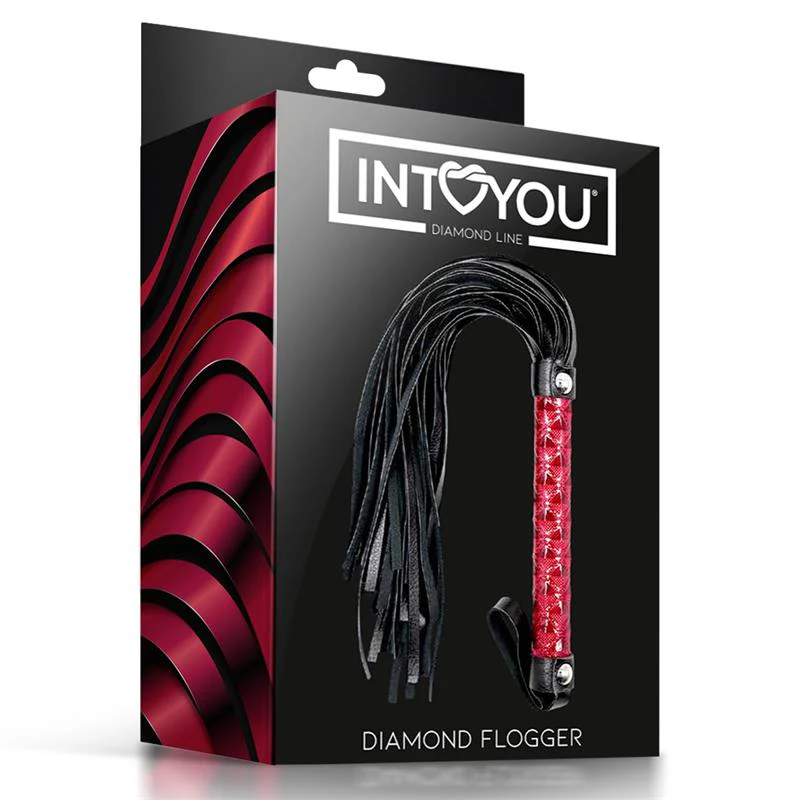 Diamond Vegan Leather Flogger - Image 5