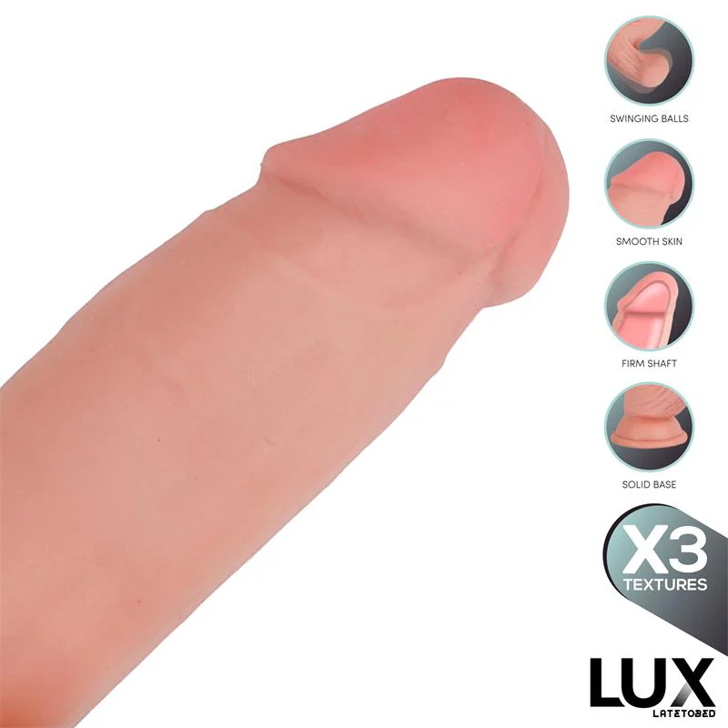 Dildo med Svängande Kulor 21 cm - Image 3