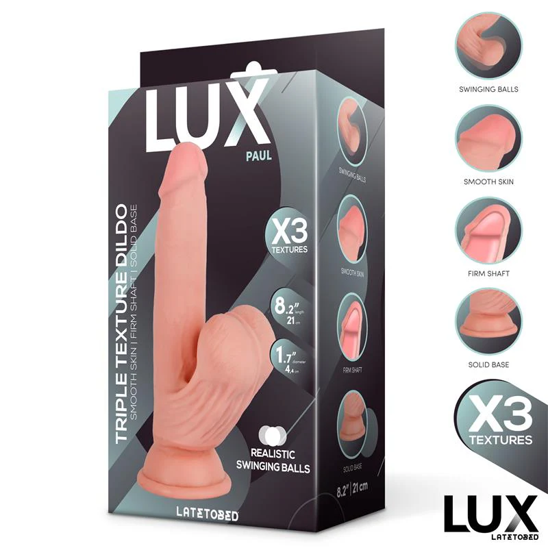Dildo med Svängande Kulor 21 cm - Image 7