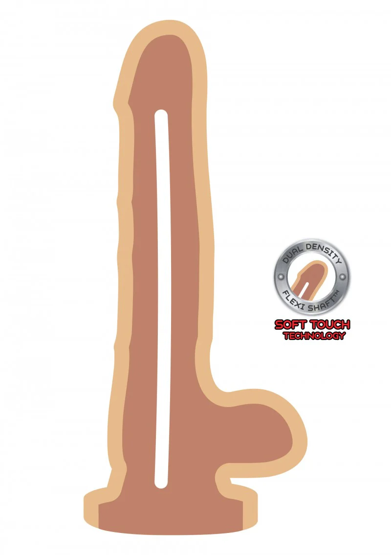 Dildo - Naturskön Get Real 18 cm - Image 3