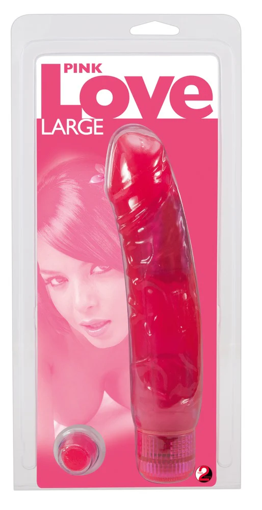 Dildo Vibrator Pink Love - Image 3