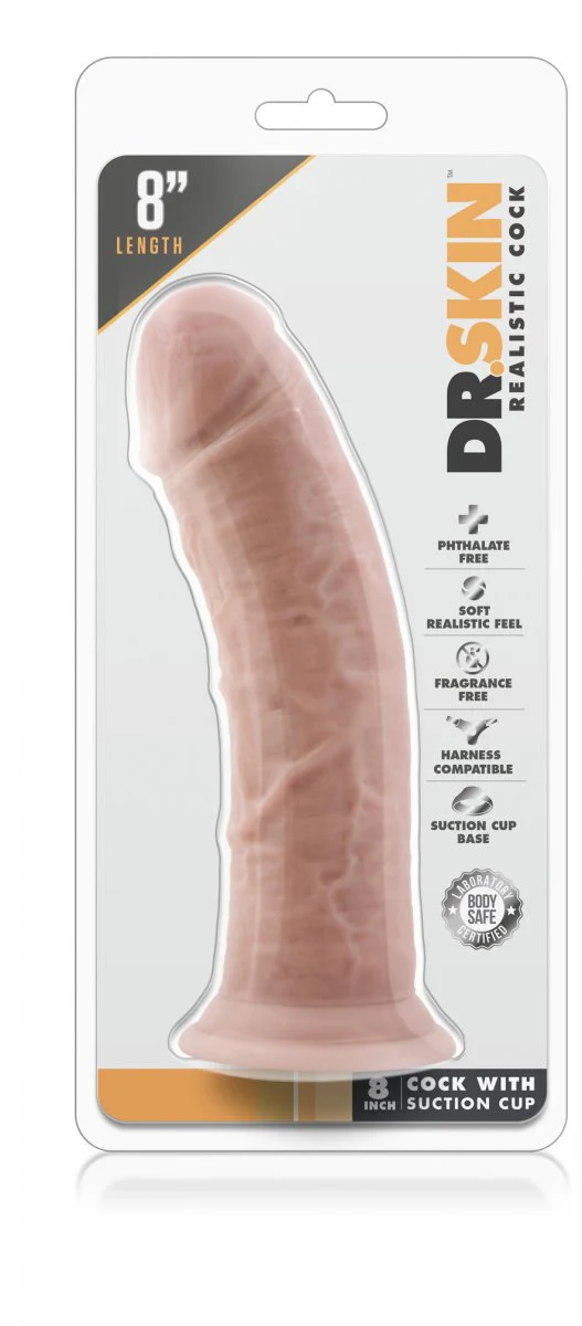 Dr Skin Realistisk Dildo 20 cm - Image 7