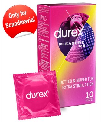 Durex Pleasure Me Kondomer
