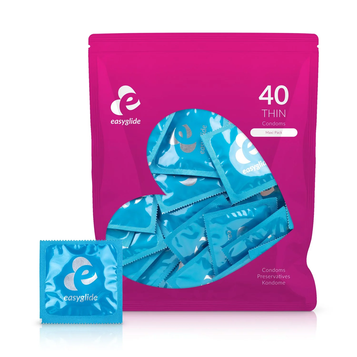 EasyGlide Extra Thin Kondomer 40-pack