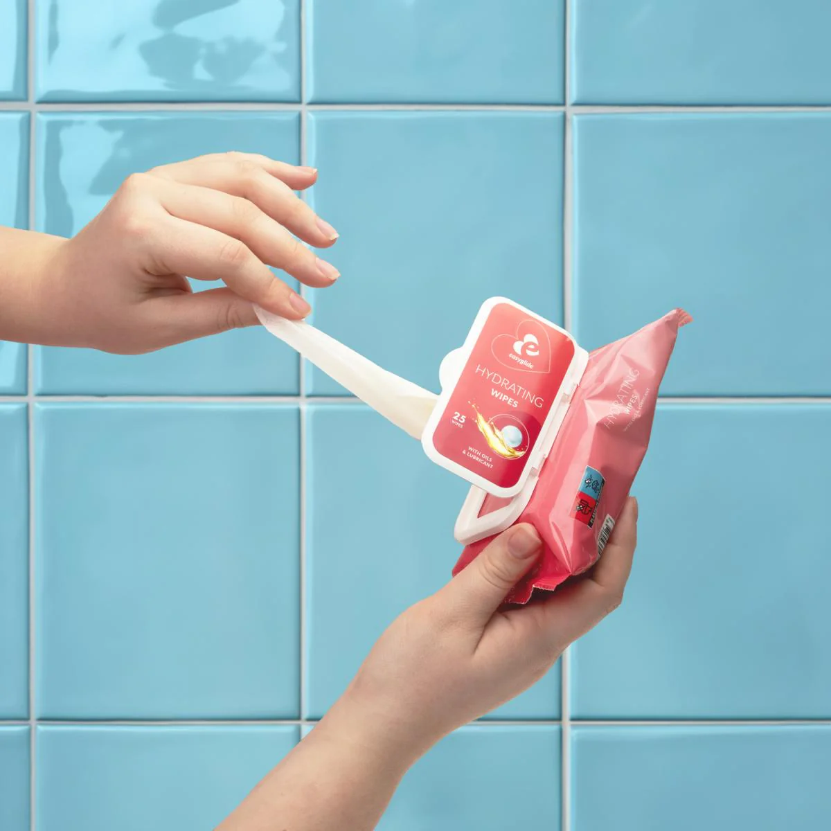 EasyGlide Återfuktande Wipes 25-pack - Image 4