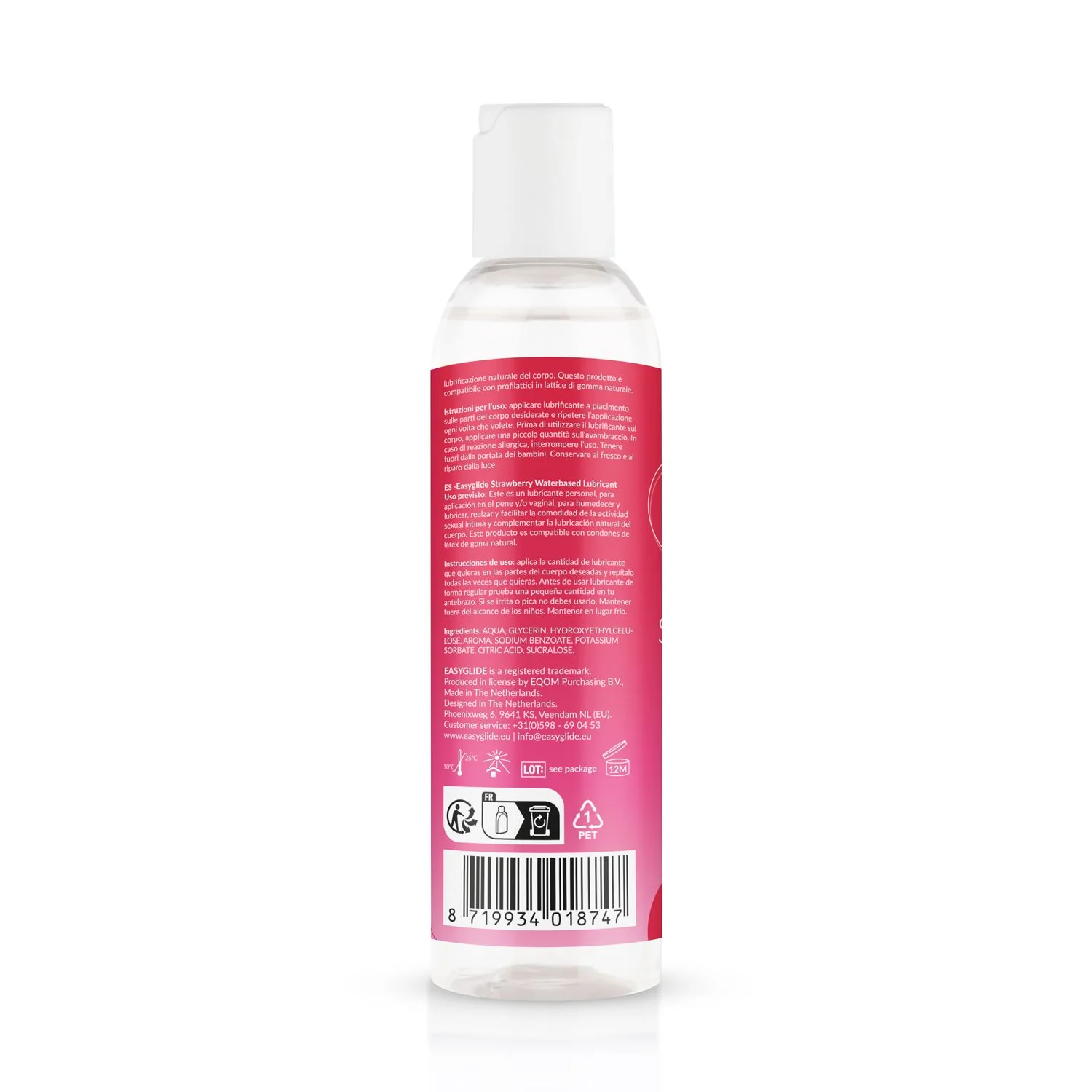 EasyGlide Strawberry Lubricant 150 ml - Image 4