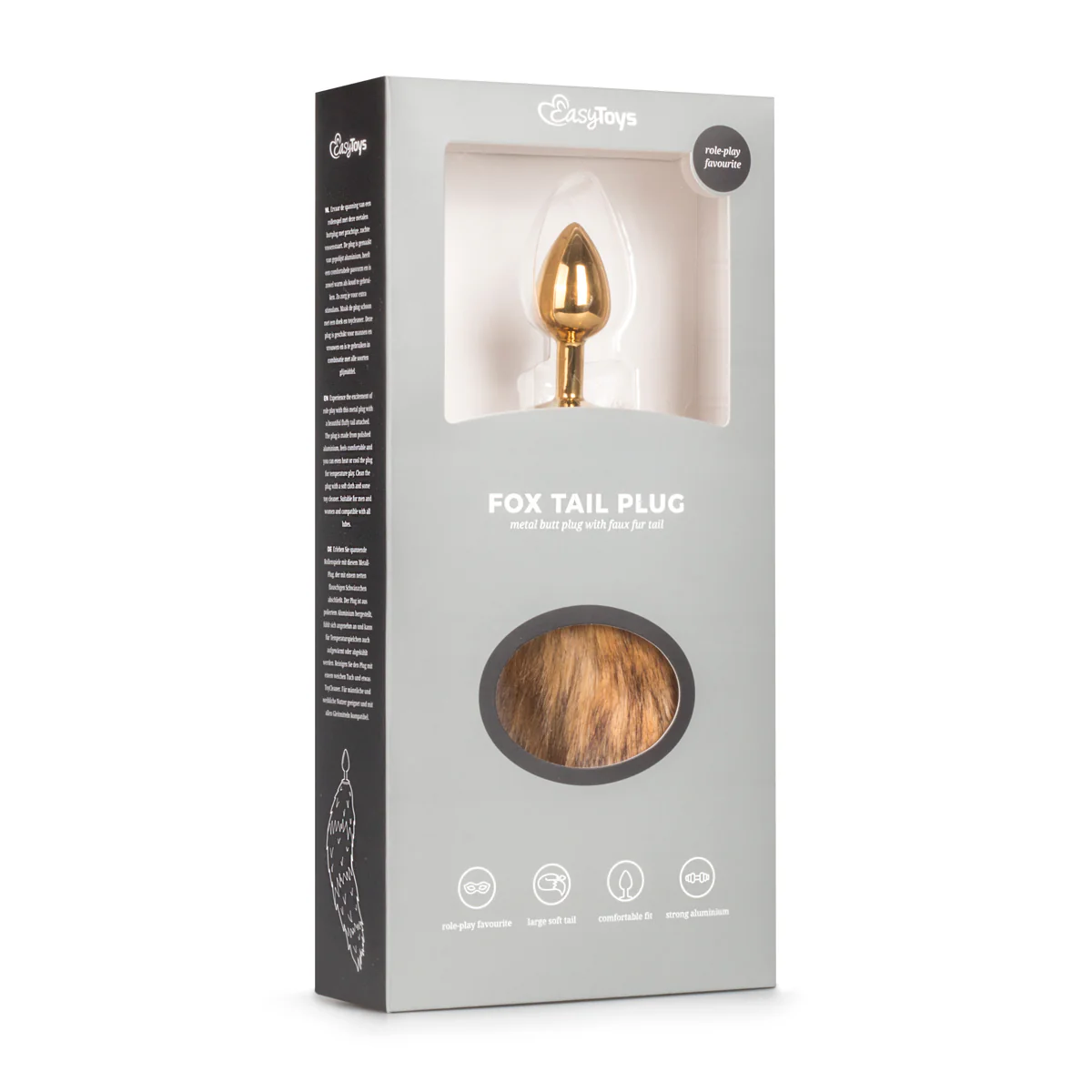 EasyToys Buttplug Med Svans - Liten - Image 5