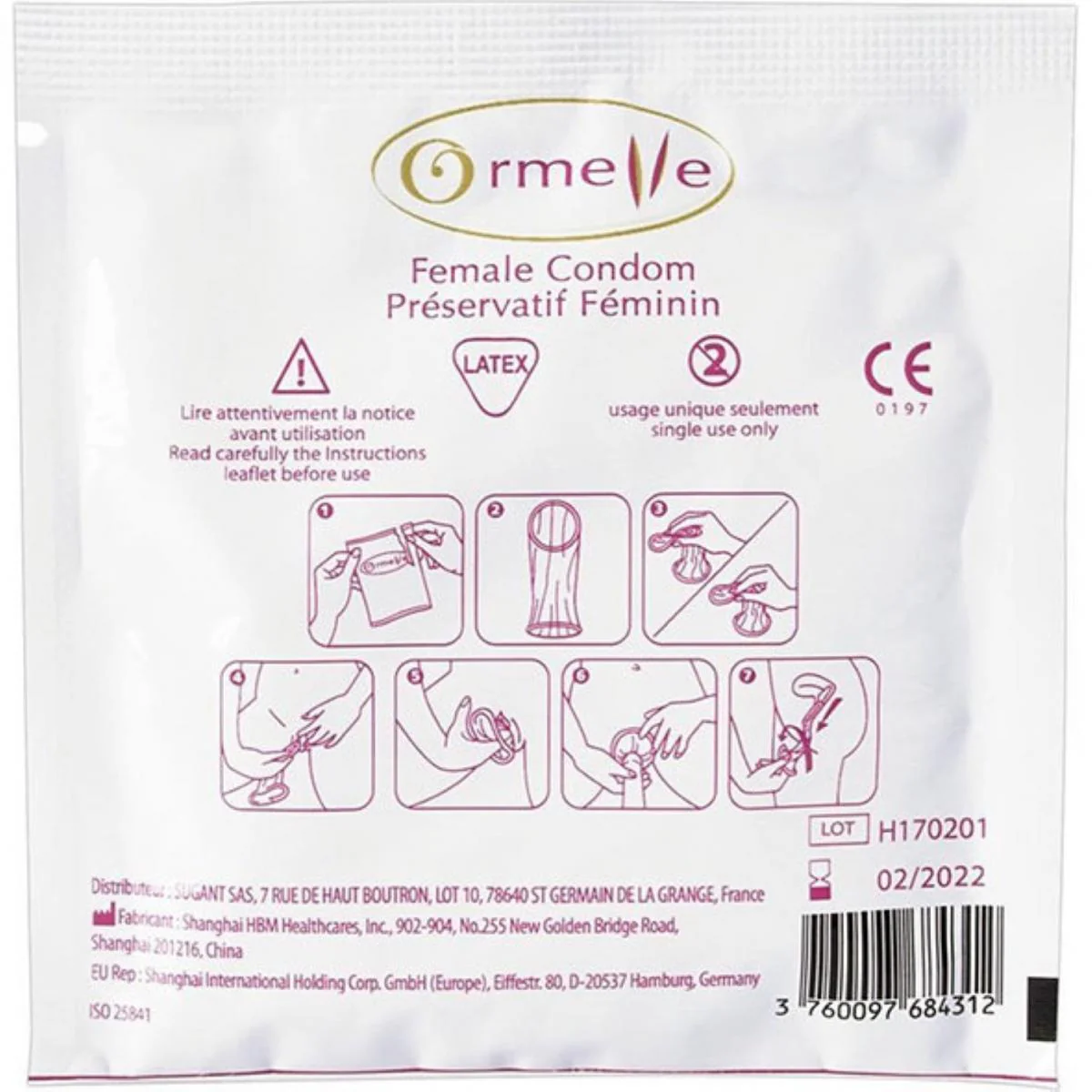 Femidom Kondomer 5-Pack - Image 4