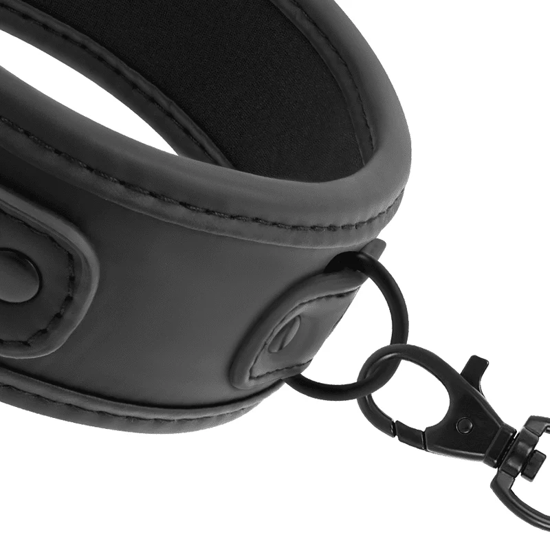Fetish Neoprene Halsband & Koppel - Image 7
