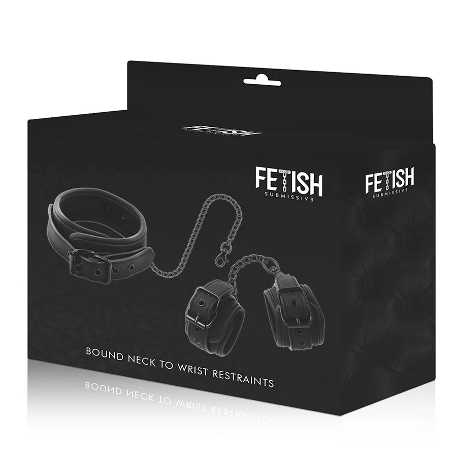 Fetish Submissive Collar & Cuffs - Image 10