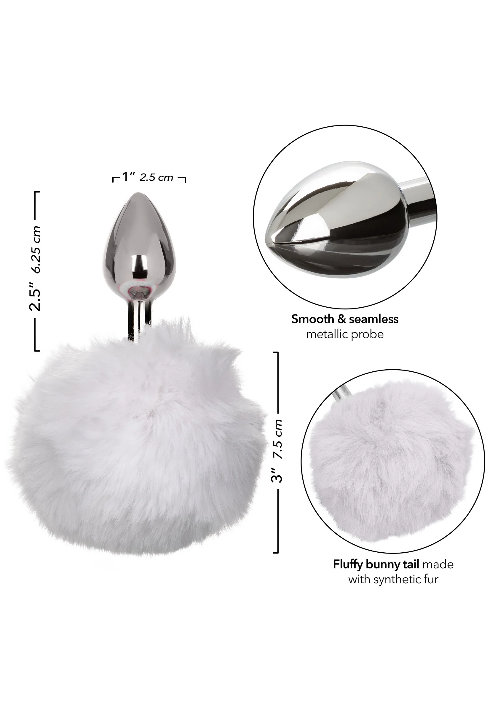 Fluffig Analplugg med Svans - Image 3